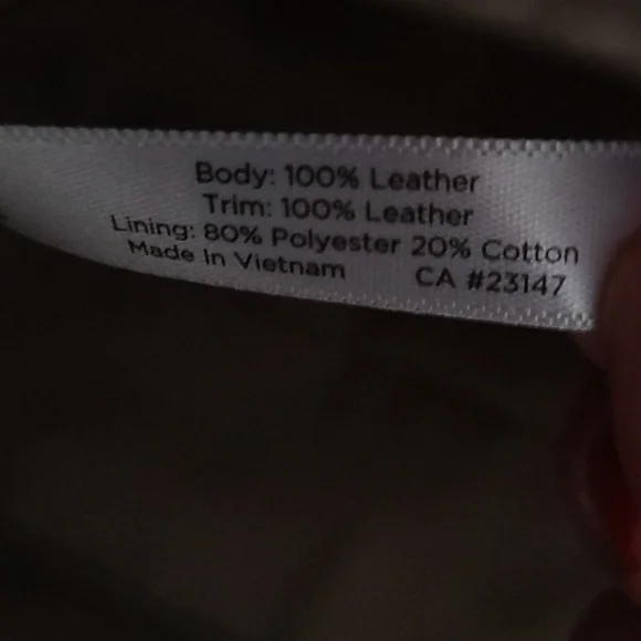 Talbots Elegant Black and White Leather Crossbody/Handbag ❤️ - Picture 6 of 8